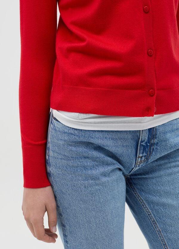 Ovs Cardigan Con Scollo Rotondo