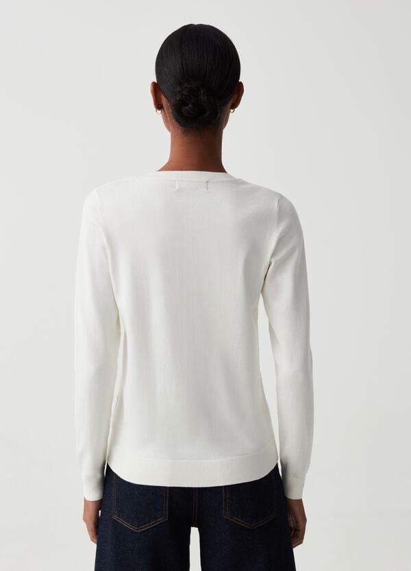 Ovs Cardigan Con Scollo Rotondo