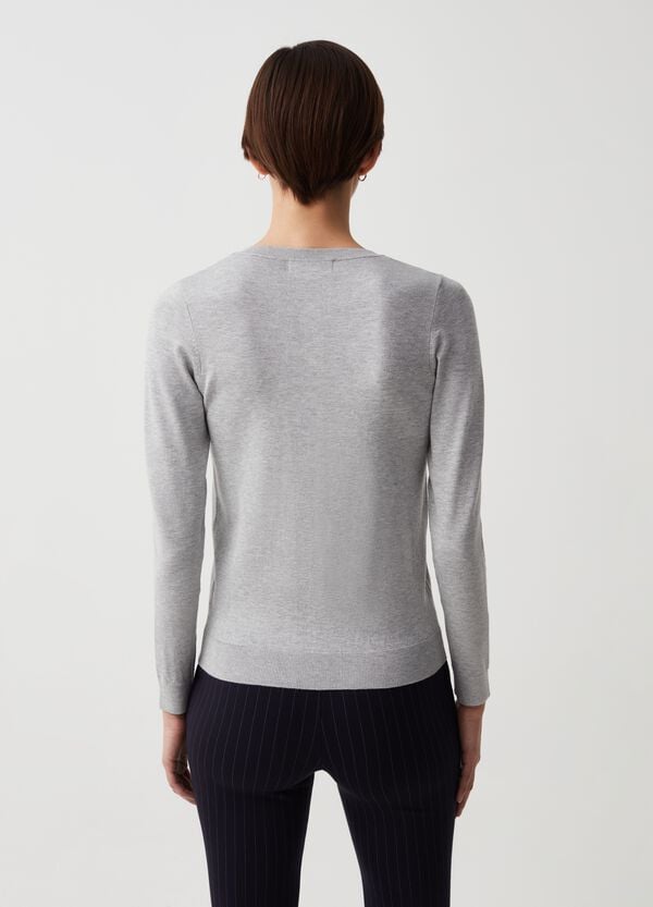 Ovs Cardigan Con Scollo Rotondo