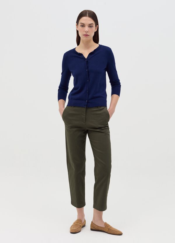 Ovs Cardigan Con Scollo Rotondo