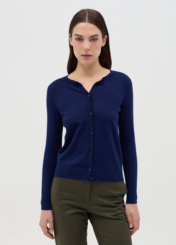 Ovs Cardigan con scollo rotondo