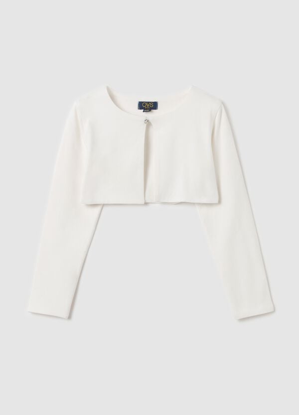 Ovs Cardigan cropped fit in jersey
