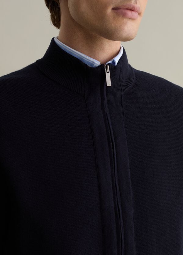 Ovs Cardigan Full-zip A Collo Alto