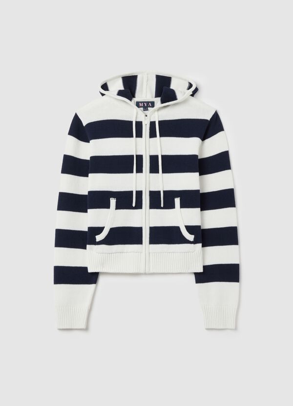 Ovs Cardigan full-zip a righe Curvy