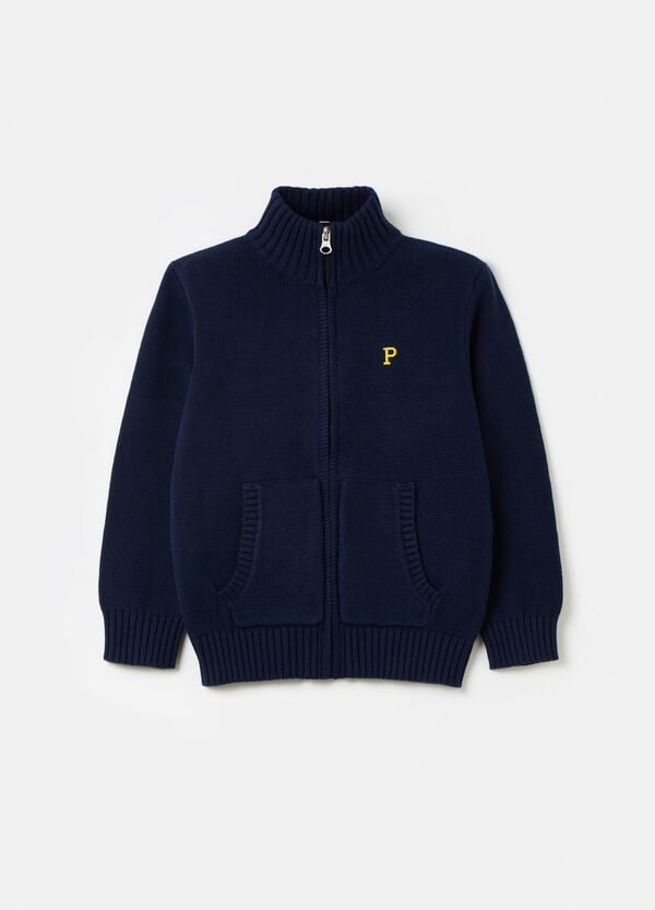Ovs Cardigan Full-zip Con Ricamo