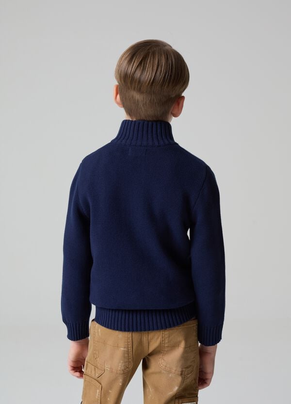 Ovs Cardigan Full-zip Con Ricamo