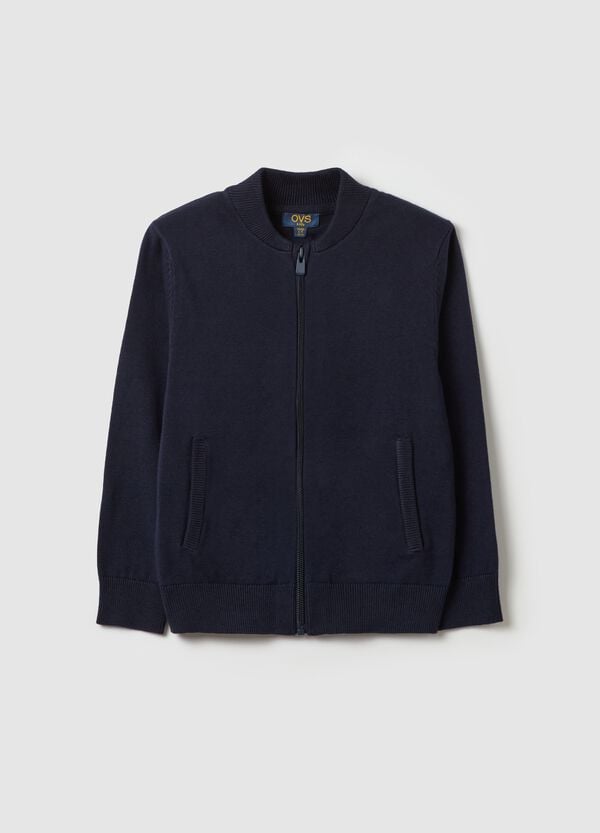 Ovs Cardigan full-zip in cotone