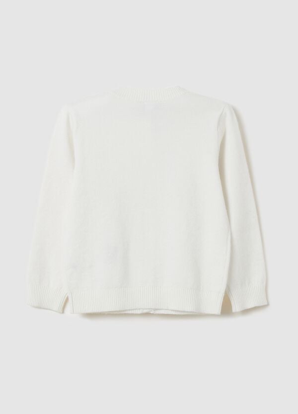 Ovs Cardigan Girocollo Con Applicazioni