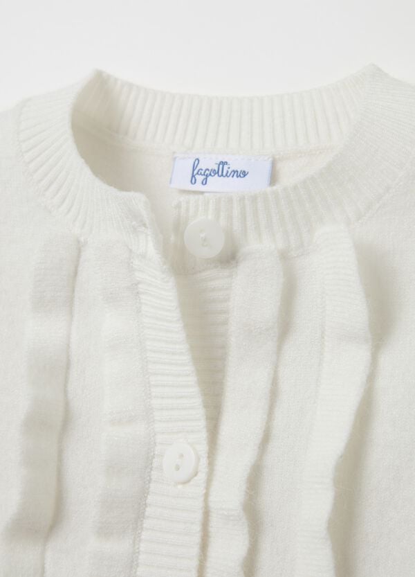 Ovs Cardigan Girocollo Con Applicazioni