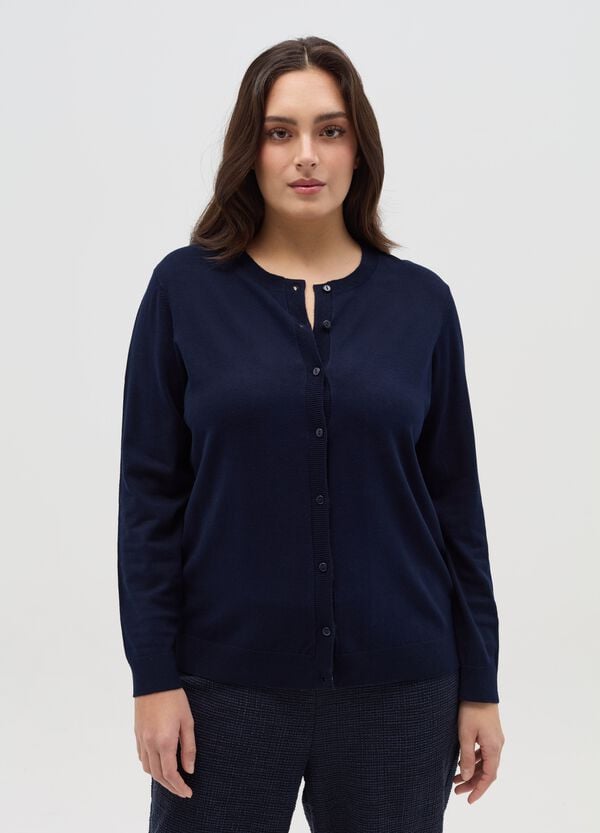 Ovs Cardigan Girocollo Curvy