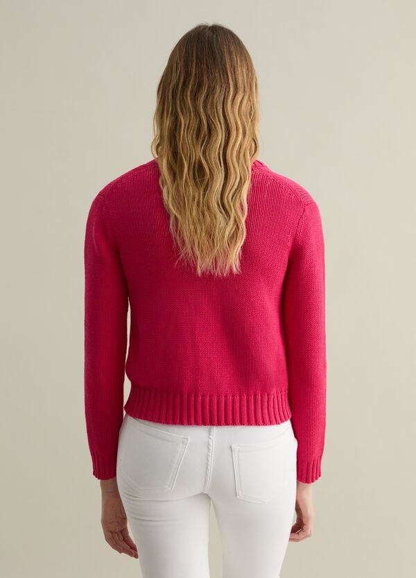 Ovs Cardigan Girocollo In Cotone