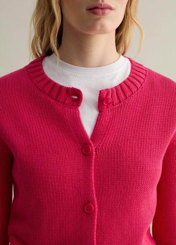 Ovs Cardigan Girocollo In Cotone