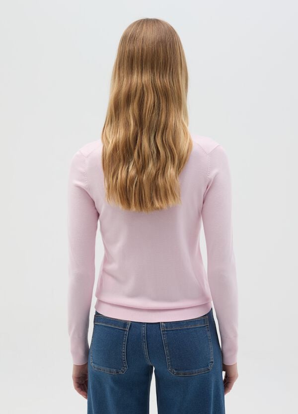 Ovs Cardigan Girocollo Tinta Unita