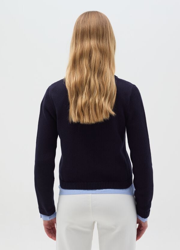 Ovs Cardigan In Cotone Con Bottoni Dorati