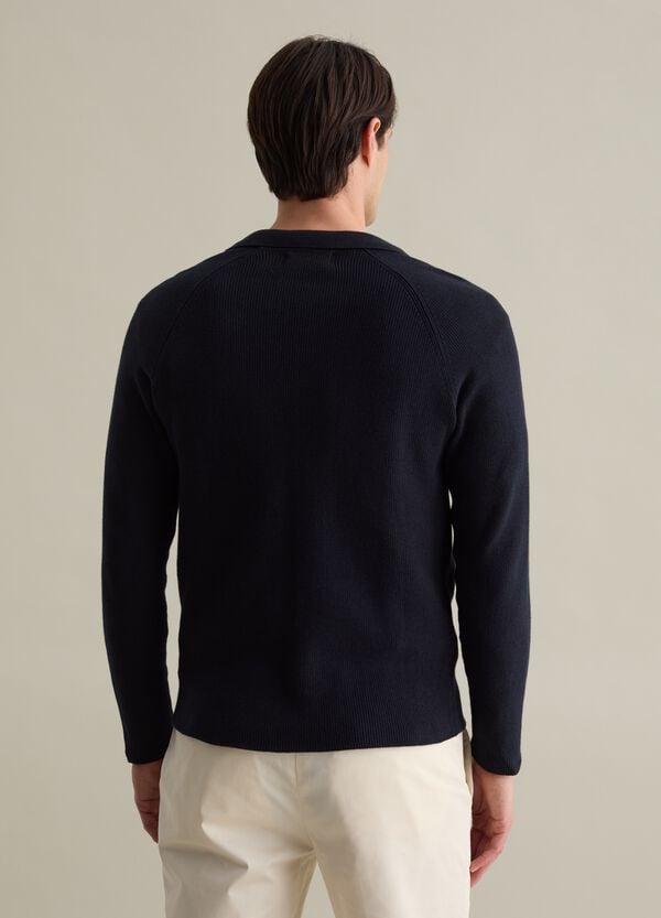 Ovs Cardigan In Cotone Con Colletto