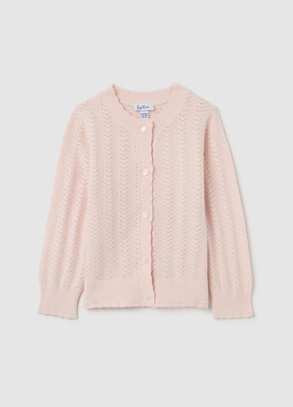 Ovs Cardigan in cotone pointelle