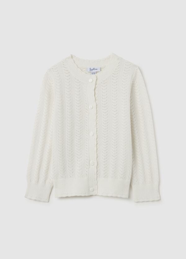 Ovs Cardigan in cotone pointelle