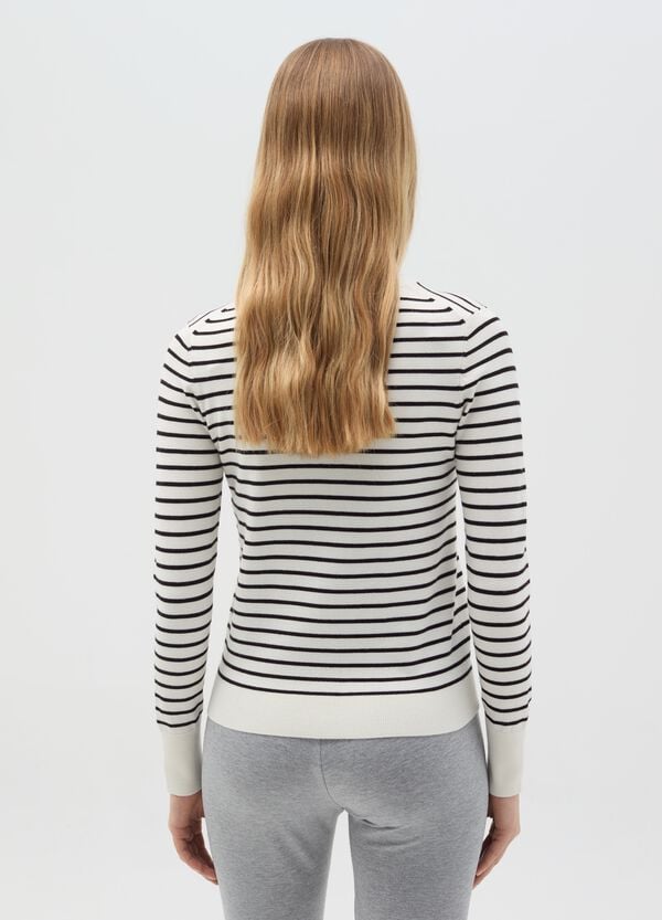 Ovs Cardigan In Fantasia A Righe