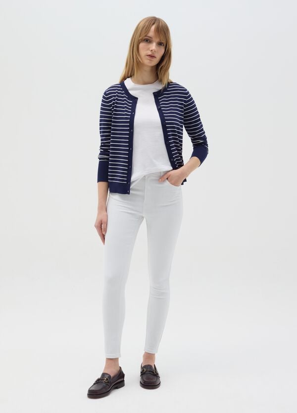 Ovs Cardigan in fantasia a righe