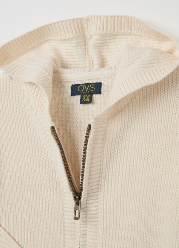 Ovs Cardigan In Maglia Con Cappuccio