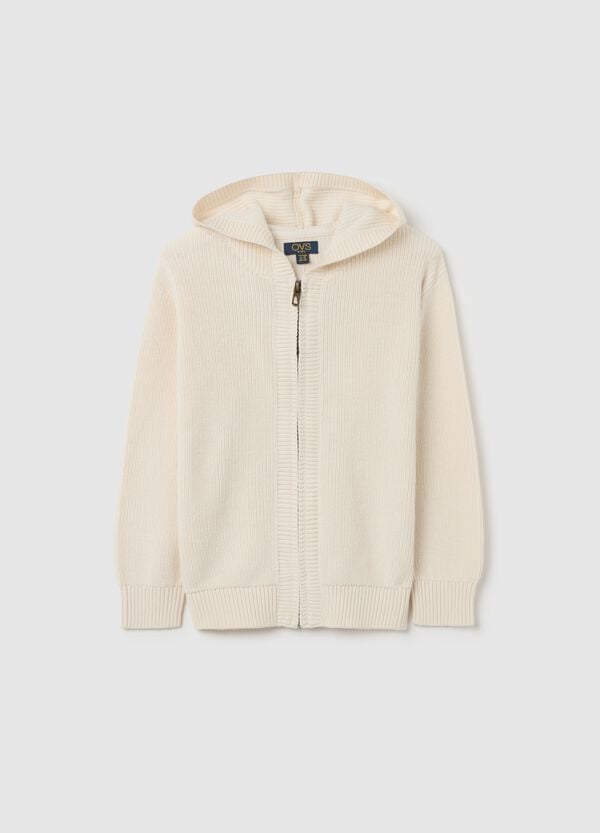 Ovs Cardigan in maglia con cappuccio