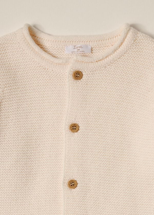 Ovs Cardigan In Puro Cotone IANA Neonato