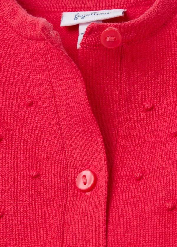 Ovs Cardigan Plumetis In Cotone