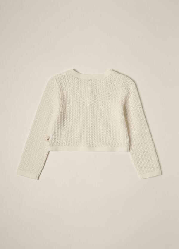 Ovs Cardigan Tricot In Puro Cotone IANA Neonata