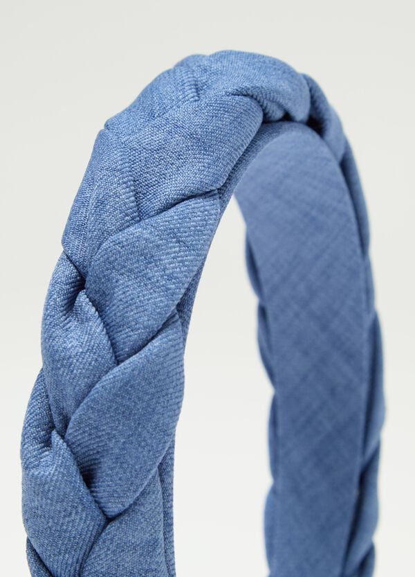 Ovs Cerchietto Per Capelli Intrecciato Blu
