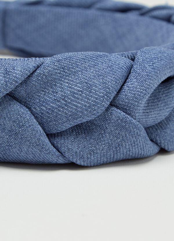 Ovs Cerchietto Per Capelli Intrecciato Blu