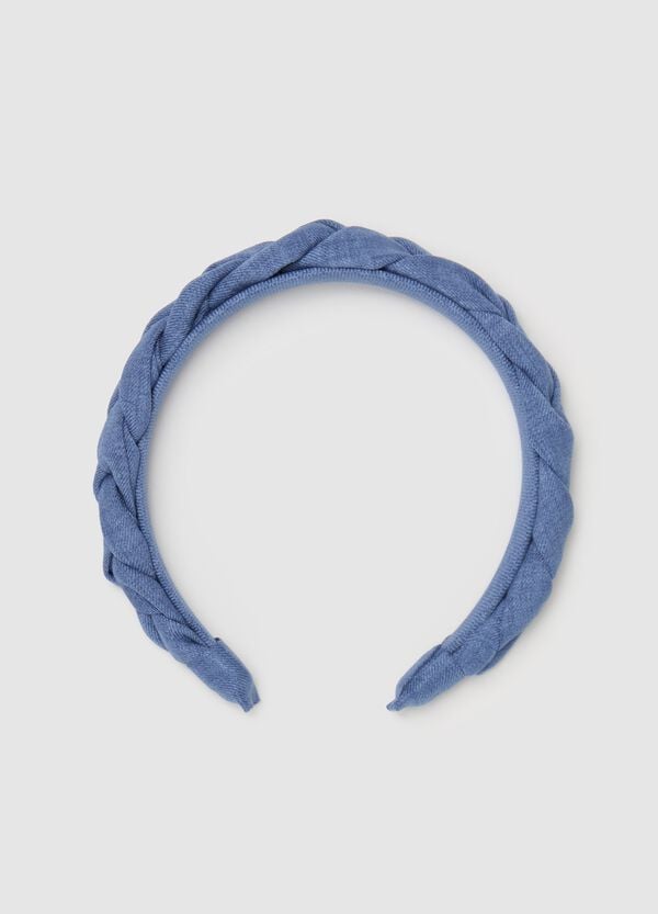 Ovs Cerchietto per capelli intrecciato blu