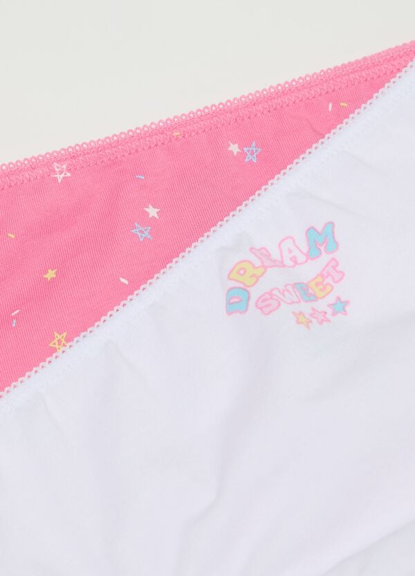 Ovs Cinque Slip In Cotone Con Stampa Stelle