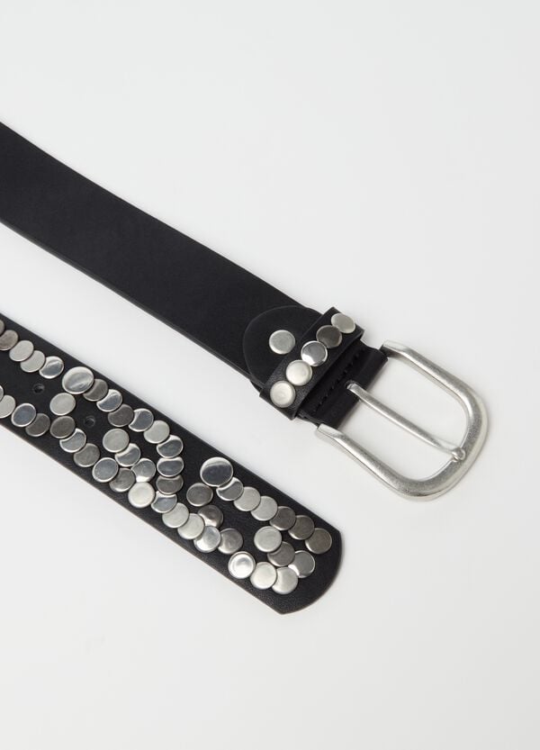 Ovs Cintura Con Borchie All-over