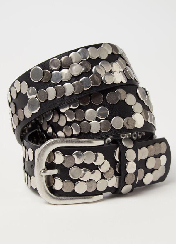 Ovs Cintura Con Borchie All-over