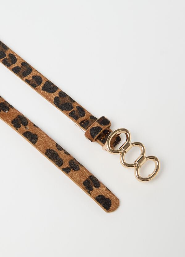 Ovs Cintura Con Fibbia A Tre Anelli