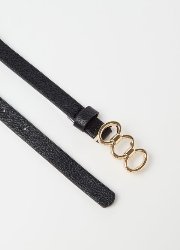 Ovs Cintura Con Fibbia A Tre Anelli