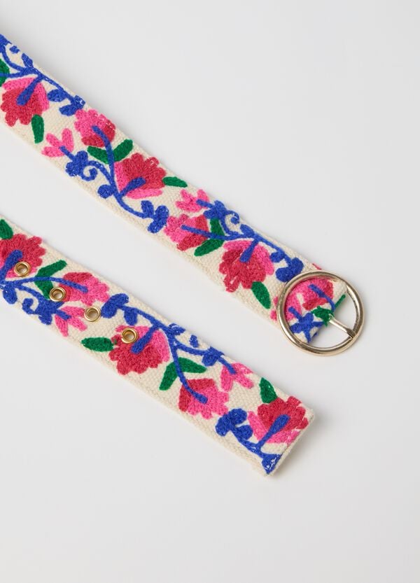 Ovs Cintura Con Ricamo Floreale