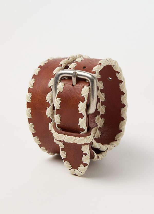 Ovs Cintura Effetto Vintage Con Profili Stitching