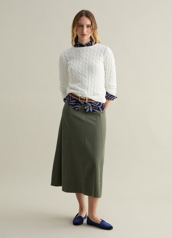 Ovs Cintura Effetto Vintage Con Profili Stitching