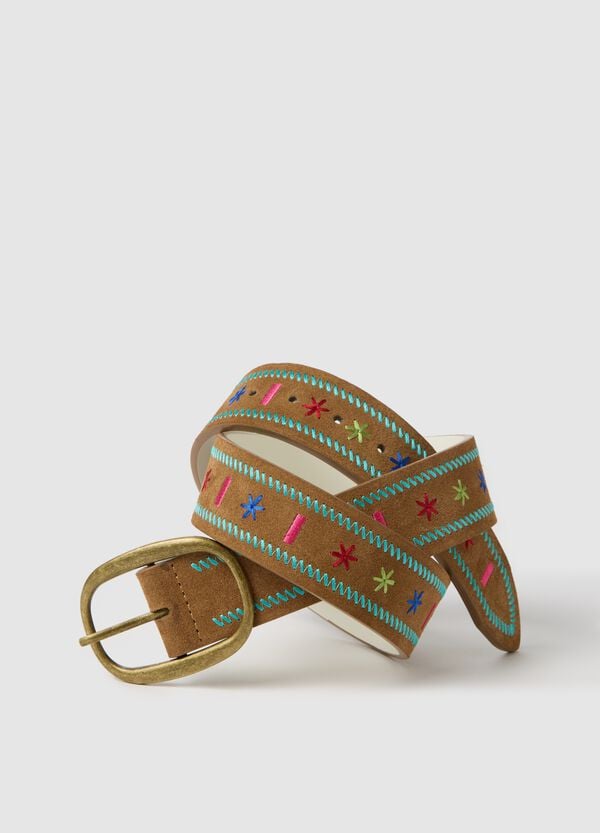 Ovs Cintura In Pelle Decorata