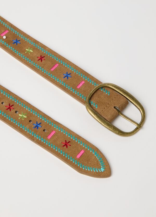 Ovs Cintura In Pelle Decorata