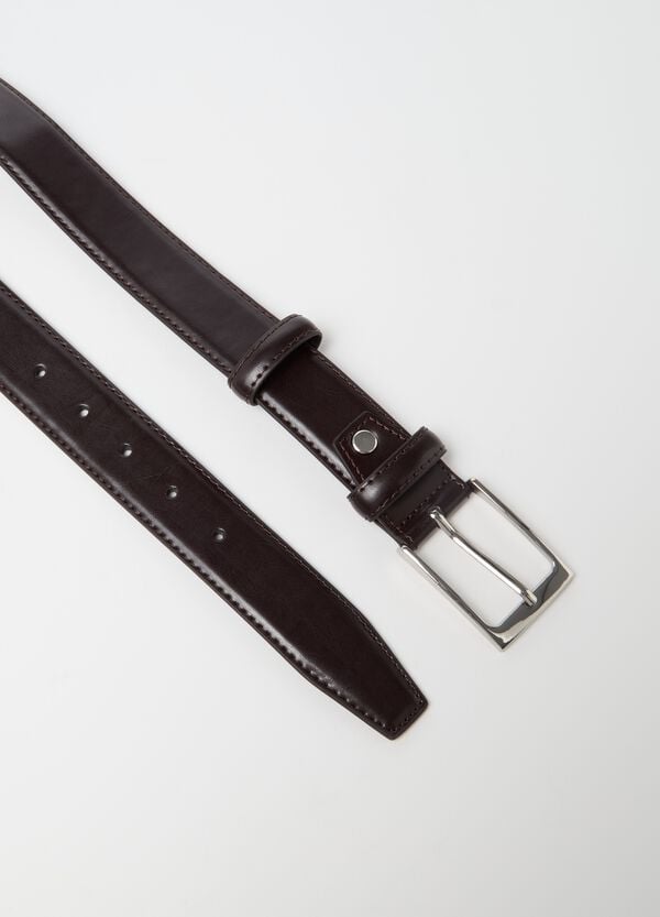 Ovs Cintura Tinta Unita Con Fibbia Rettangolare