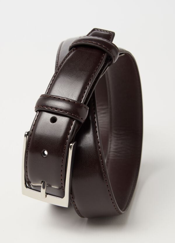 Ovs Cintura Tinta Unita Con Fibbia Rettangolare