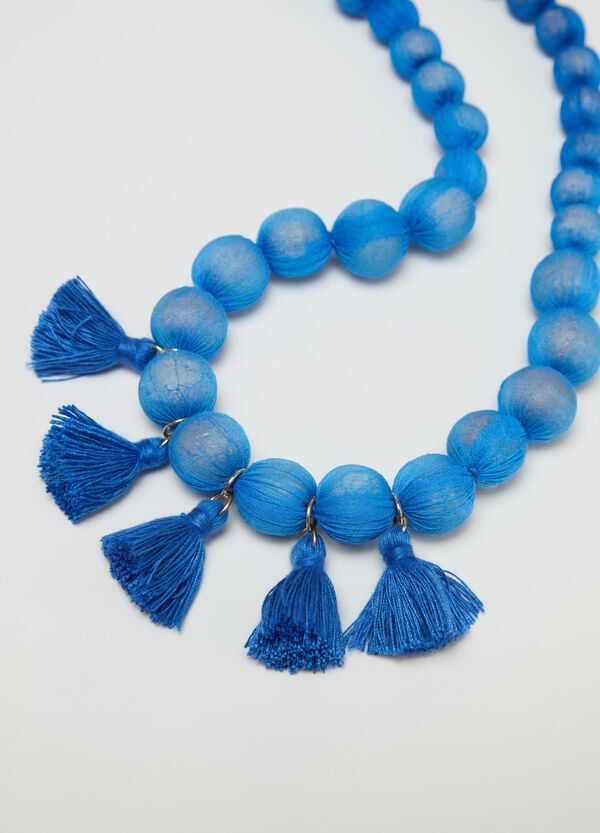 Ovs Collana Con Perline E Nappine