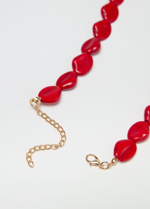 Ovs Collana Girocollo Corallo