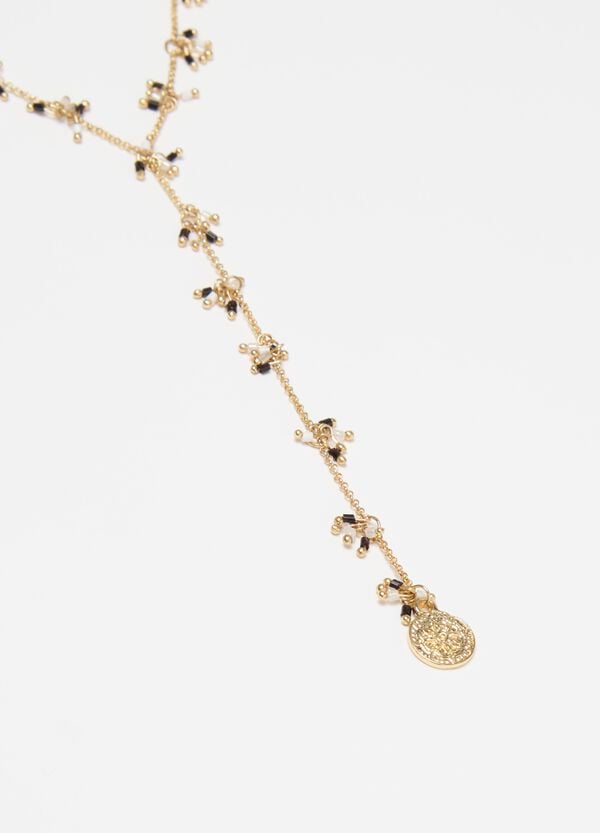 Ovs Collana Lunga Con Pendenti Di Perline