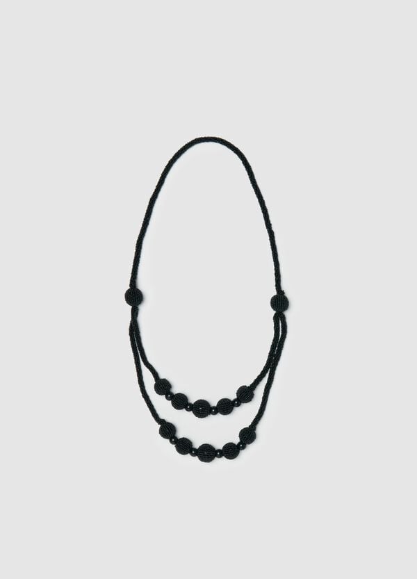 Ovs Collana lunga doppio filo con perline