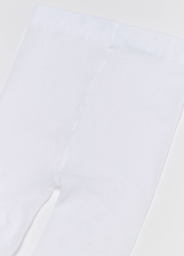 Ovs Collant Con Cuoricini Glitter