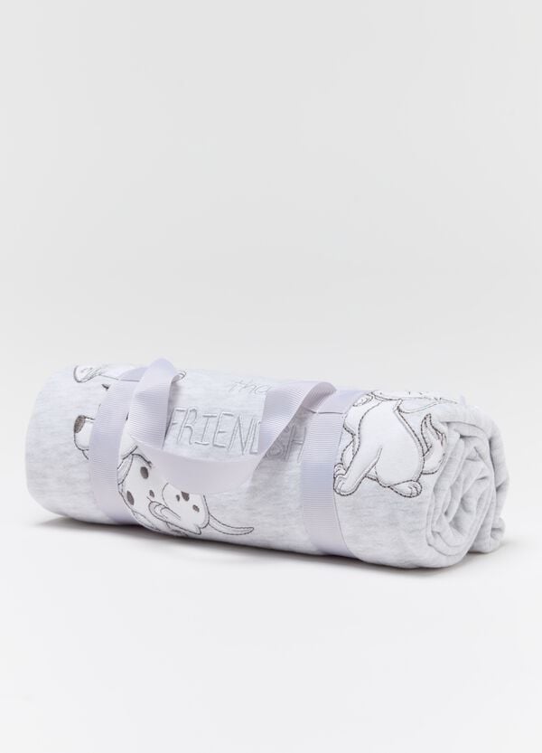 Ovs Coperta In Cotone Con Ricamo Minù E Tamburino