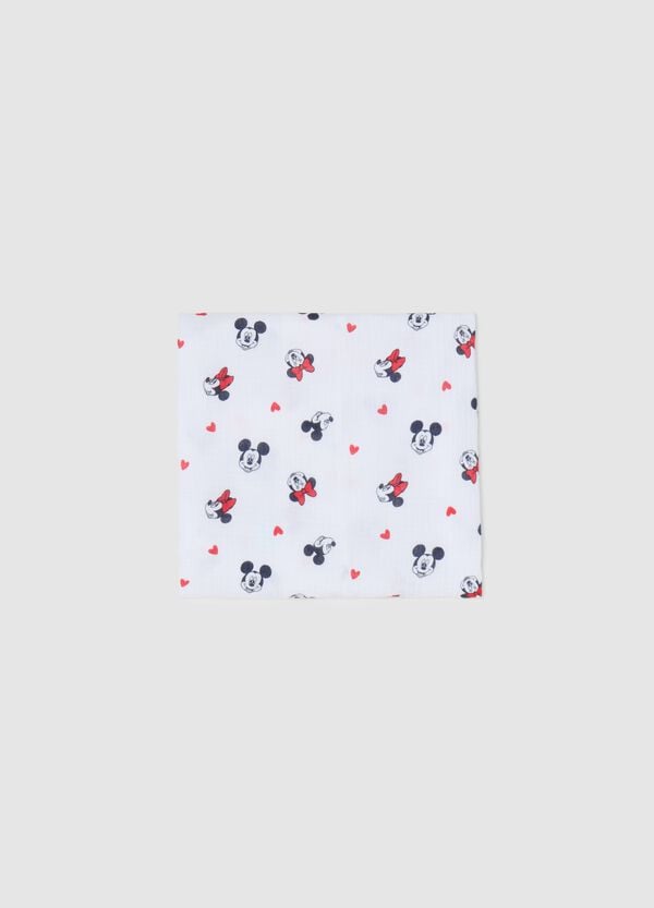 Ovs Coperta In Mussola Con Stampa Minnie E Cuori